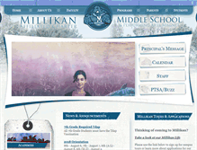 Tablet Screenshot of millikanmiddleschool.org
